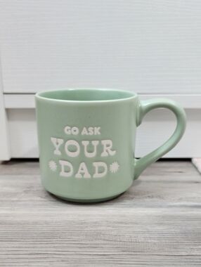 Target Bullseye Playground Mother's Day 2026 Green Go Ask Your Dad Mug